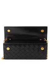 Load image into Gallery viewer, Bottega Veneta Elegant Black Leather Mini Bag Wallet on Chain
