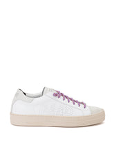 Load image into Gallery viewer, P448 Elegant White Leather Sneakers for the Discerning
