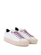 Load image into Gallery viewer, P448 Elegant White Leather Sneakers for the Discerning
