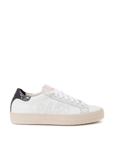 Load image into Gallery viewer, P448 Sleek White Leather Sneakers
