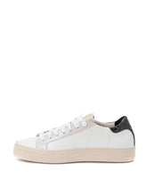 Load image into Gallery viewer, P448 Sleek White Leather Sneakers
