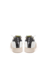 Load image into Gallery viewer, P448 Sleek White Leather Sneakers
