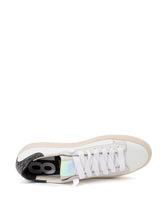 Load image into Gallery viewer, P448 Sleek White Leather Sneakers
