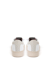 Load image into Gallery viewer, P448 Elegant White Leather Sneakers
