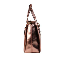 Load image into Gallery viewer, Michael Kors Jet Set Primrose Metallic XS Carryall Top Zip Tote Bag Purse
