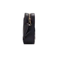 Load image into Gallery viewer, Michael Kors Jet Set Large East West Black Haircalf Zip Chain Crossbody Bag
