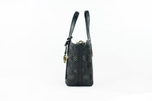 Load image into Gallery viewer, Michael Kors Kimber Small Black Leather 2-in-1 Zip Tote Messenger Bag Purse
