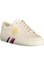 Load image into Gallery viewer, Tommy Hilfiger Beige Lace-Up Sneaker with Iconic Accents
