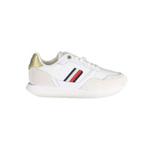 Load image into Gallery viewer, Tommy Hilfiger Chic White Sneakers with Embroidery Accent
