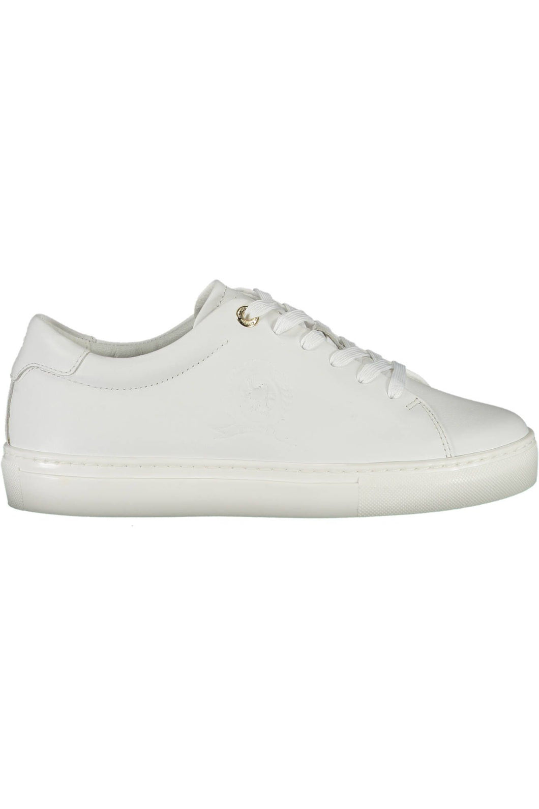 Tommy Hilfiger Sleek White Lace-Up Sneakers