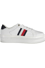 Load image into Gallery viewer, Tommy Hilfiger Sleek White Sneakers with Eco-Conscious Appeal
