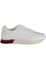 Load image into Gallery viewer, Tommy Hilfiger Chic White Lace-Up Sneakers with Logo Detail
