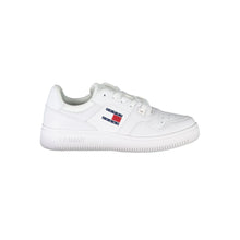 Load image into Gallery viewer, Tommy Hilfiger Chic White Lace-Up Sneakers for Everyday Elegance
