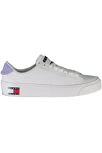 Load image into Gallery viewer, Tommy Hilfiger Eco-Conscious White Sneakers with Logo Accents
