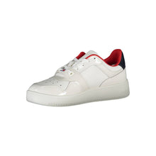 Load image into Gallery viewer, Tommy Hilfiger Contrast Lace-Up Sneakers in White
