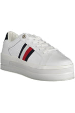 Load image into Gallery viewer, Tommy Hilfiger Sleek White Sneakers with Eco-Conscious Appeal
