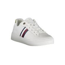 Load image into Gallery viewer, Tommy Hilfiger Sleek White Sneakers with Iconic Contrast Details
