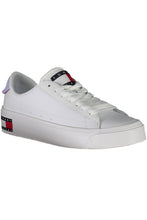 Load image into Gallery viewer, Tommy Hilfiger Eco-Conscious White Sneakers with Logo Accents
