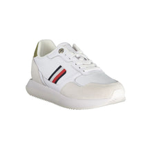 Load image into Gallery viewer, Tommy Hilfiger Chic White Sneakers with Embroidery Accent
