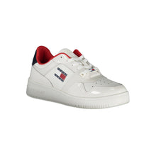 Load image into Gallery viewer, Tommy Hilfiger Contrast Lace-Up Sneakers in White
