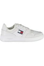 Load image into Gallery viewer, Tommy Hilfiger Sleek White Sneakers with Eco-Conscious Design
