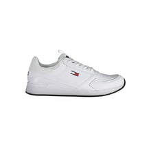 Load image into Gallery viewer, Tommy Hilfiger Sleek White Lace-Up Sneakers with Contrast Detail
