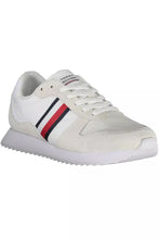 Load image into Gallery viewer, Tommy Hilfiger Eco-Conscious White Sneakers With Logo Accent
