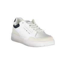 Load image into Gallery viewer, Tommy Hilfiger Elegant White Lace-Up Sneakers with Contrast Detail
