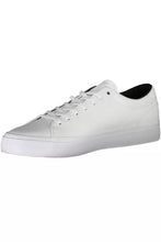 Load image into Gallery viewer, Tommy Hilfiger Eco-Chic White Sneakers with Contrasting Accents
