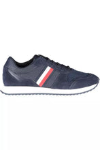 Load image into Gallery viewer, Tommy Hilfiger Eco-Conscious Blue Sneakers with Logo Detailing
