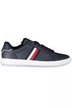 Load image into Gallery viewer, Tommy Hilfiger Bold Blue Lace-Up Sneakers with Contrast Accents
