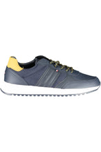 Load image into Gallery viewer, Tommy Hilfiger Sleek Blue Sneakers with Contrasting Sole
