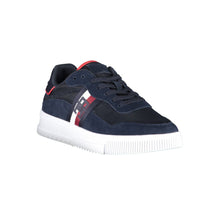Load image into Gallery viewer, Tommy Hilfiger Chic Blue Lace-Up Sneakers with Contrast Detailing

