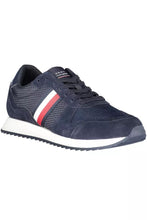 Load image into Gallery viewer, Tommy Hilfiger Eco-Conscious Blue Sneakers with Logo Detailing
