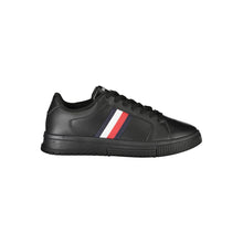 Load image into Gallery viewer, Tommy Hilfiger Sleek Black Sneakers with Contrast Details
