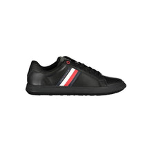 Load image into Gallery viewer, Tommy Hilfiger Chic Black Sneakers with Iconic Contrast Details
