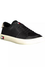 Load image into Gallery viewer, Tommy Hilfiger Eco-Conscious Sleek Sneakers in Black
