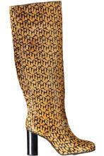 Load image into Gallery viewer, Tommy Hilfiger Chic Beige High Boots with Contrast Details

