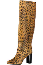 Load image into Gallery viewer, Tommy Hilfiger Chic Beige High Boots with Contrast Details
