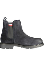 Load image into Gallery viewer, Tommy Hilfiger Chic Blue Ankle Boots with Logo Accent
