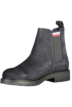 Load image into Gallery viewer, Tommy Hilfiger Chic Blue Ankle Boots with Logo Accent
