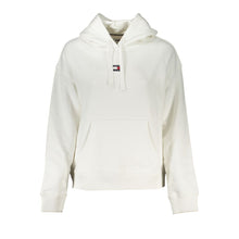 Load image into Gallery viewer, Tommy Hilfiger Elegant White Hooded Sweatshirt
