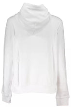 Load image into Gallery viewer, Tommy Hilfiger Chic White Hooded Sweatshirt with Logo Print
