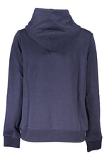 Load image into Gallery viewer, Tommy Hilfiger Chic Blue Hooded Sweatshirt with Signature Print
