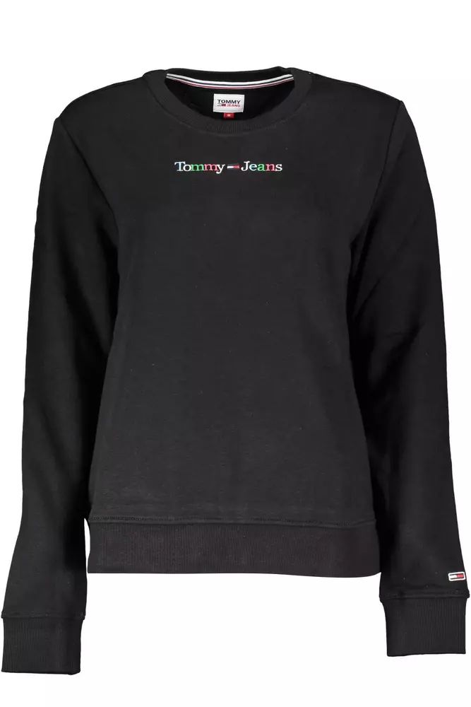 Tommy Hilfiger Elegant Long-Sleeved Embroidered Sweater