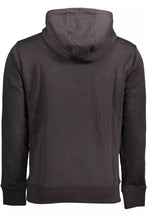 Load image into Gallery viewer, Tommy Hilfiger Sleek Black Hooded Embroidered Sweatshirt
