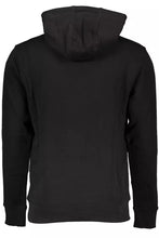 Load image into Gallery viewer, Tommy Hilfiger Chic Black Hooded Sweatshirt with Embroidery
