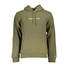 Load image into Gallery viewer, Tommy Hilfiger Chic Fleece Hooded Green Sweatshirt
