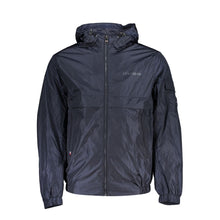 Load image into Gallery viewer, Tommy Hilfiger Chic Blue Hooded Sports Jacket with Contrast Details
