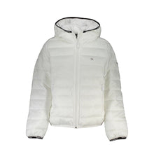 Load image into Gallery viewer, Tommy Hilfiger Elegant White Hooded Jacket with Contrast Details
